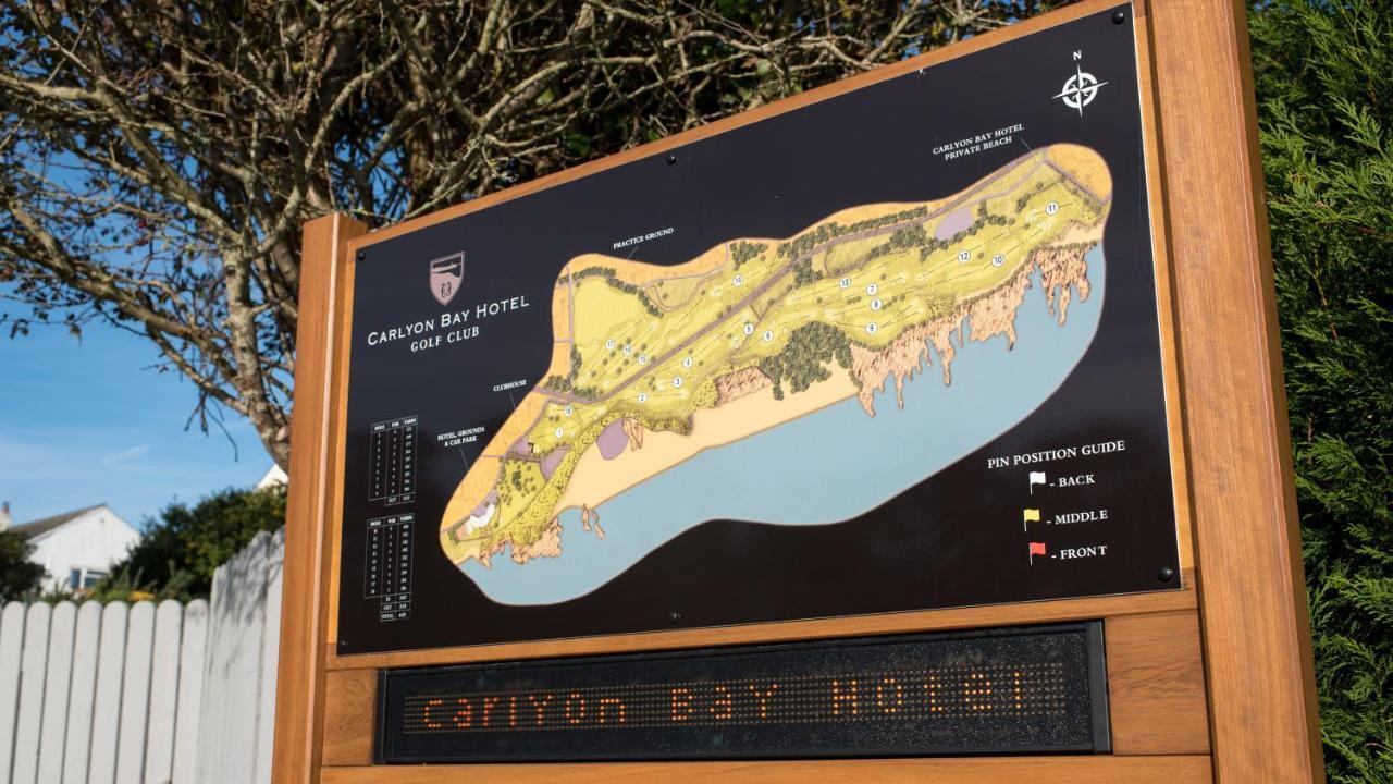 The Carlyon Bay Hotel And Spa St Austell Buitenkant foto
